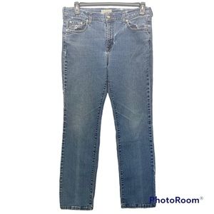 Levi Strauss blue jeans 505 Straight Leg Women ‎ Size | 14 M
